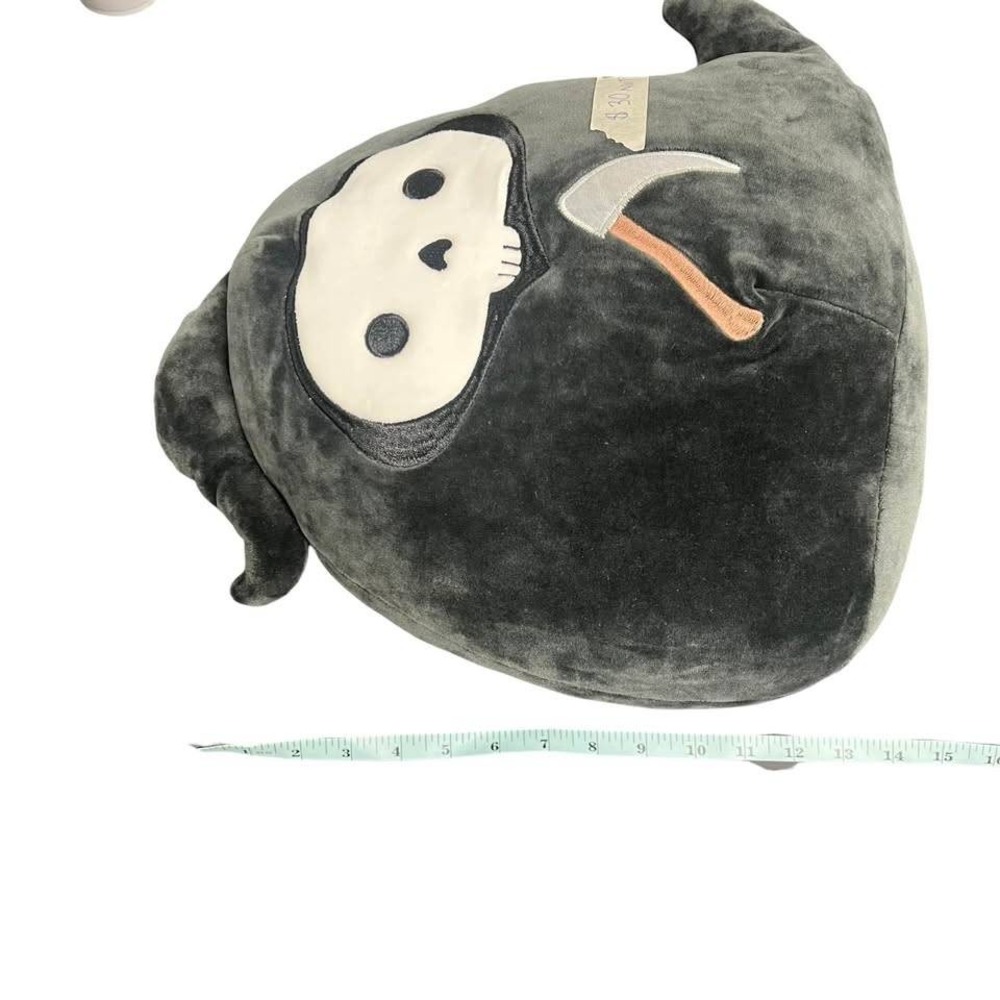 Squishmallows 12" Otto The Grim Reaper Squishmallow Plush & 5" Otto Set - Picture 6 of 7